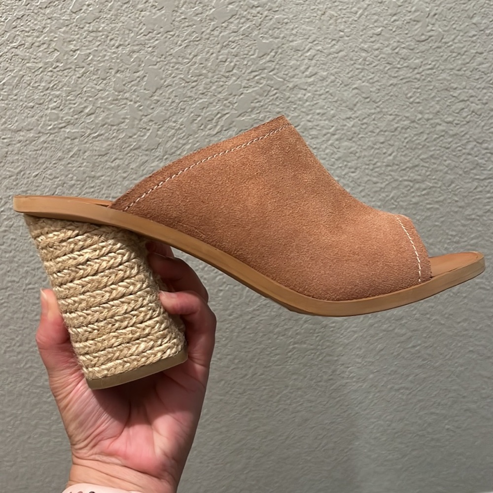 Dolce Vita  ALYCIA ESPADRILLE SANDAL PINK BROWN